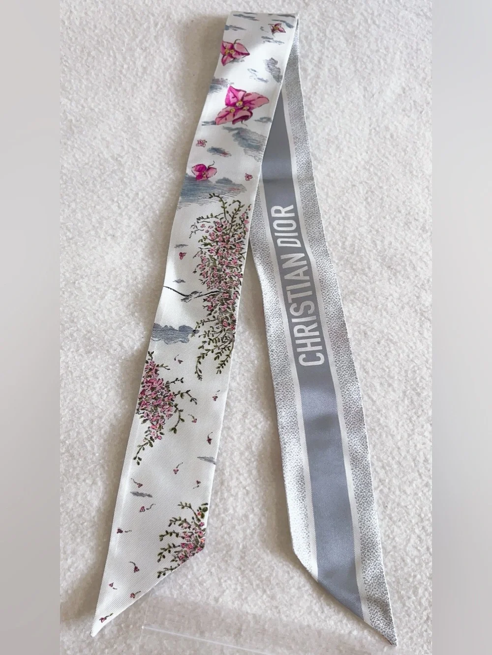 Dior Jardin  D’hiver Mitzah Silk Scarf
